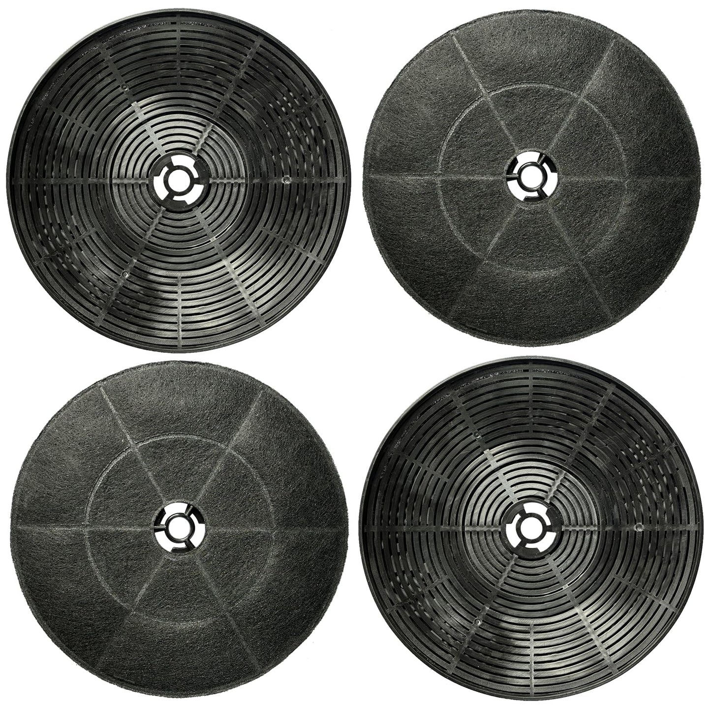 Beaufan 4 ‎WRHF004S2 Carbon Charcoal Filters Compatible with Winflo 30 In. Convertible Under Cabinet Ductless/Stainless Steel Glass Island Range Hood