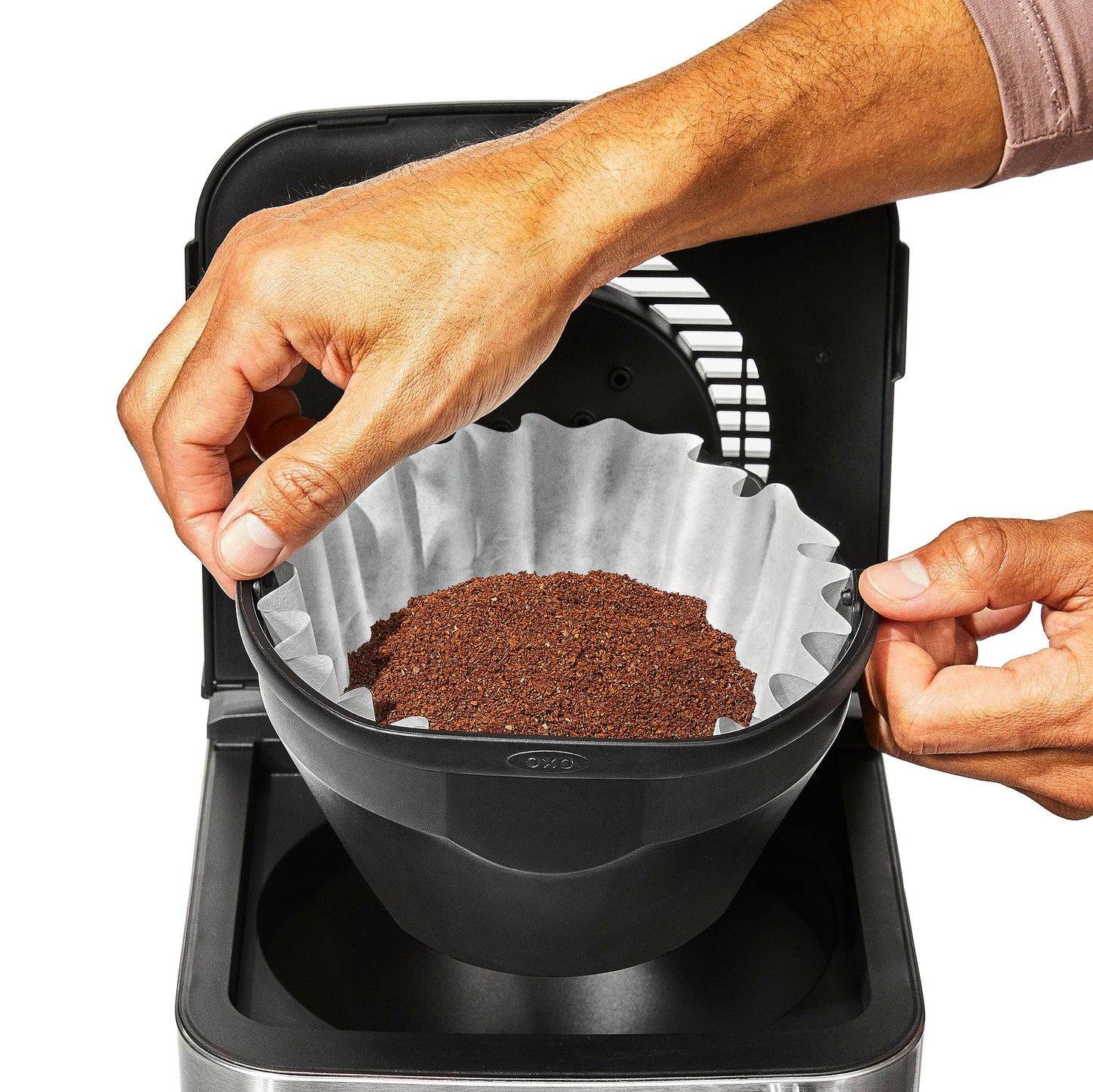 OXO Brew Commercial Basket Style Large Coffee Filters, 5-12 Cup