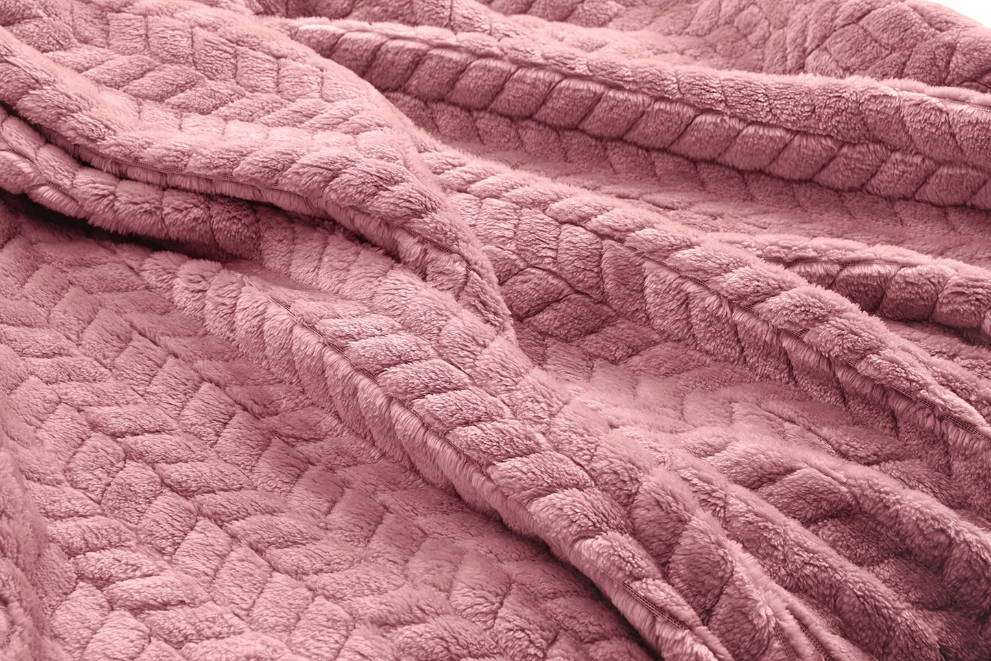EverSnug Travel Blanket & Pillow 68x42 - Premium Ultra-Soft Microfleece 2 in 1 Compact & Packable Flight Blanket with Soft Bag Pillowcase, Hand Luggage Sleeve and Backpack Clip (Light Pink)
