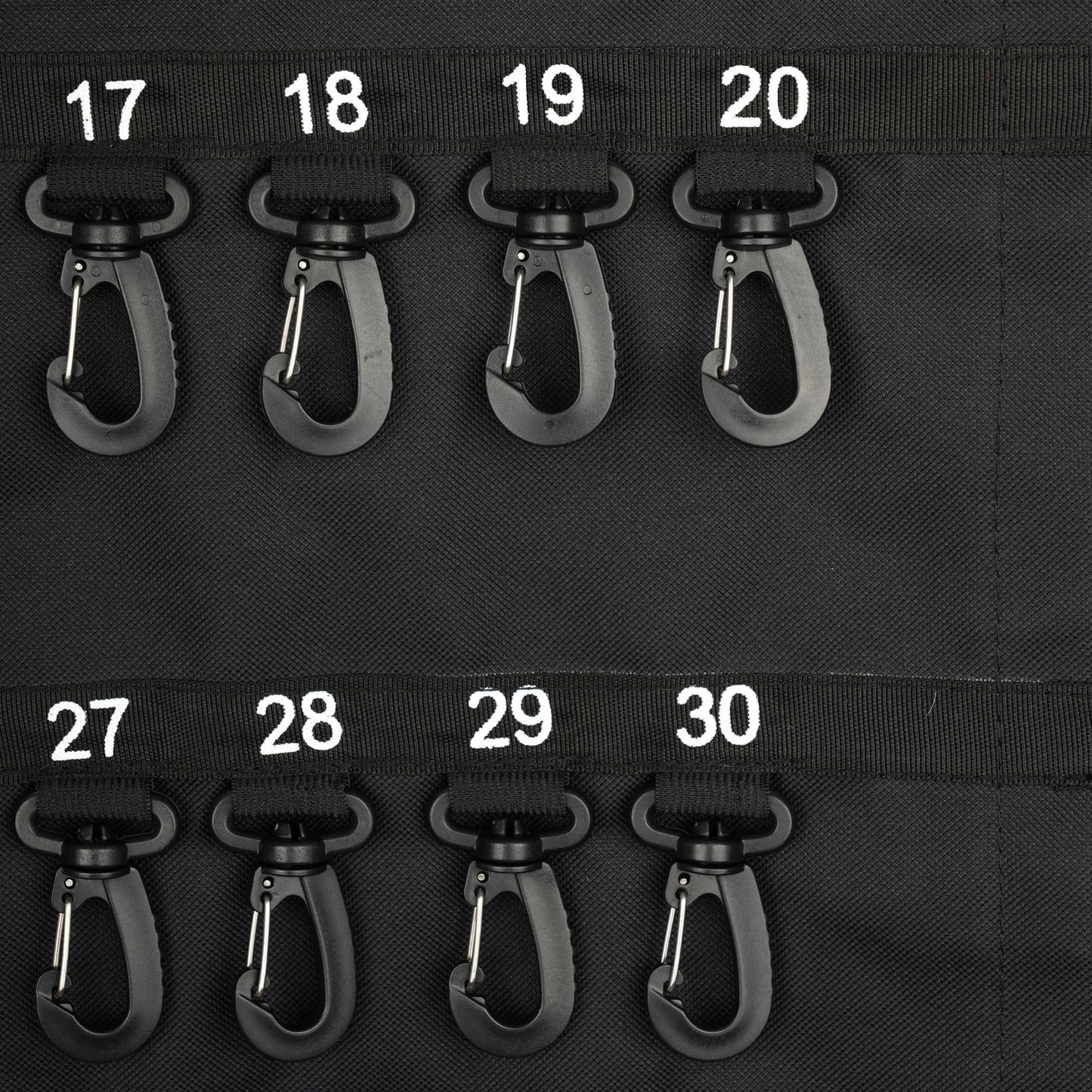 Wuliim Fireproof Rollable Key Case, Portable Roll Up Key Organizer, 50 Key Hooks, Flexible Durable Vinyl & Silicone Roll Up Organizer for Car Dealership, Hotel and Real Estate