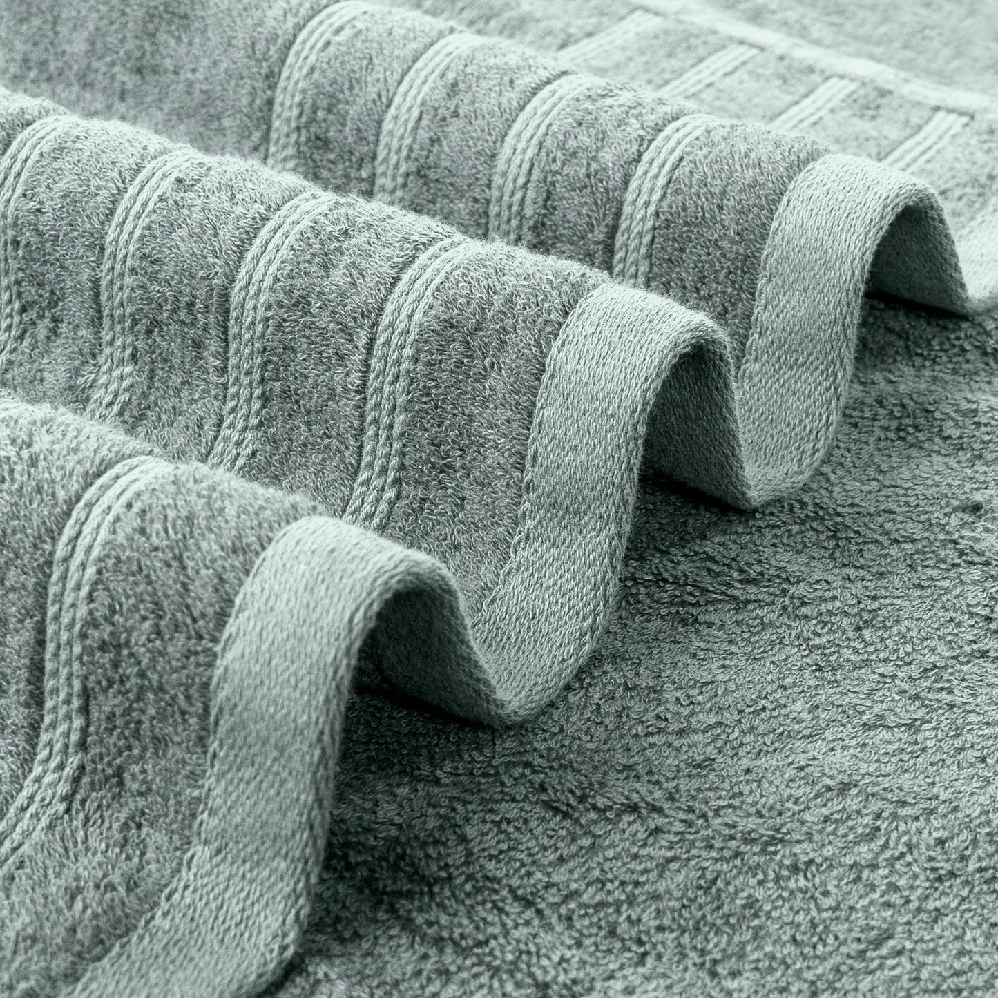 Avalon Towels Bath Towels Set of 4, Size 30 x 60 Inches - 60% Cotton, 40% Viscose Made from Bamboo, Soft and Absorbent, Quick Drying, Lightweight, Perfect for Daily Use